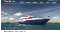 Desktop Screenshot of dive-and-boats.com